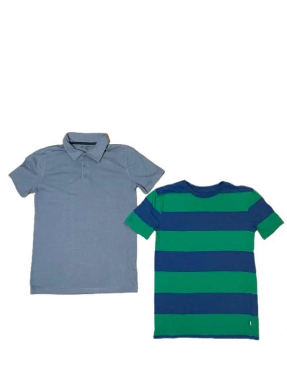 Tommy Bahama Boys Short Sleeve Polo & Striped Tee Set Size 10/12